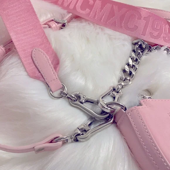 Steve Madden Cobraa Pink Crossbody New Excellent Condition - Picture 14 of 16